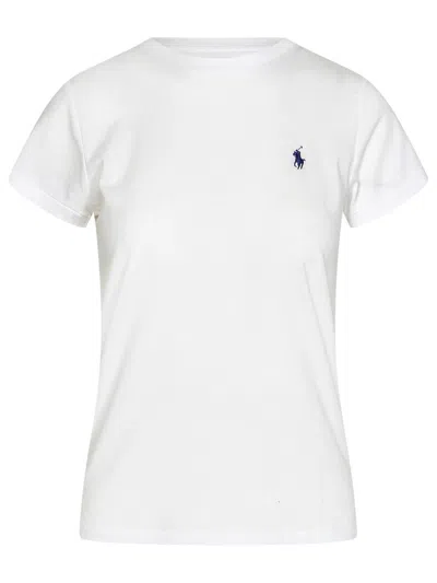Polo Ralph Lauren White Cotton T-shirt