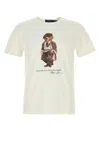 Polo Ralph Lauren T-shirt Custom Slim-fit Polo Bear T-shirt In White