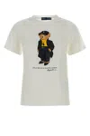 Polo Ralph Lauren T-shirt In Cotone Bianco  Donna In White
