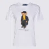 Polo Ralph Lauren White Cotton T-shirt In White