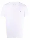 Polo Ralph Lauren Polo Pony-embroidered Cotton T-shirt In White