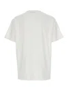 Polo Ralph Lauren White Crewneck T-shirt With Contrasting Logo Print On The Front
