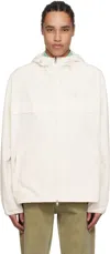 Polo Ralph Lauren White Eco Simplux Windbreaker Jacket In Deckwash White