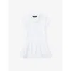 Polo Ralph Lauren Short-sleeve Polo Dress In White