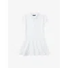 Polo Ralph Lauren Short-sleeve Polo Dress In White