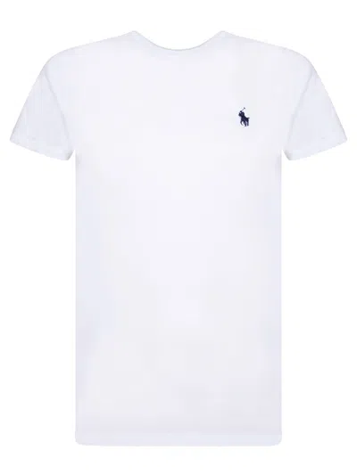 Polo Ralph Lauren White Jersey T-shirt