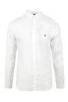 Polo Ralph Lauren Long Sleeve Shirt Button Down Collar In White