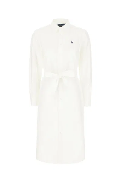 Polo Ralph Lauren White Linen Shirt Dress