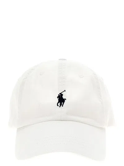Polo Ralph Lauren White Logo Embroidery Baseball Cap