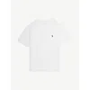 Polo Ralph Lauren Kids' Logo-print Cotton T-shirt 7-14 Years In White