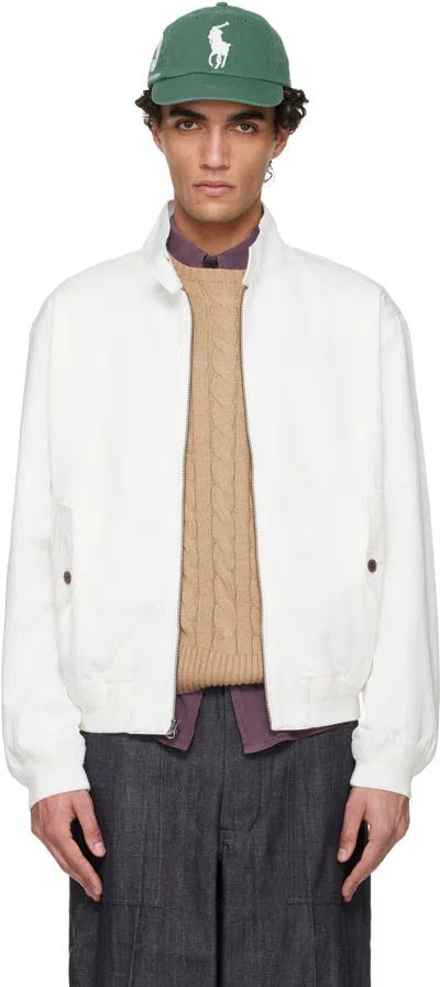 Polo Ralph Lauren White Montauk Chino Jacket