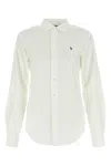 Polo Ralph Lauren Tailored White Button-down Shirt With Subtle Logo