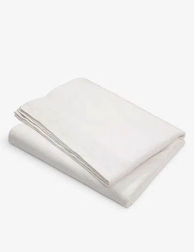 Polo Ralph Lauren Ralph Lauren Home White Penthouse Cotton Blanket 275cm X 230cm