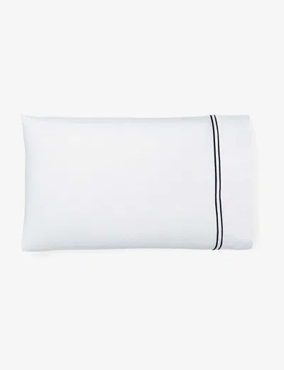 Polo Ralph Lauren White Penthouse Cotton-jacquard Pillowcase 50cm X 75cm Standard