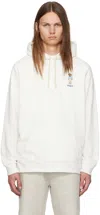 Polo Ralph Lauren White Polo Bear Rugby Hoodie In Hmgwy Bear