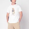 Polo Ralph Lauren White Polo Bear T-shirt Custom Slim-fit In White