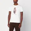 Polo Ralph Lauren White Polo Bear Custom Slim-fit T-shirt In White