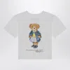 Polo Ralph Lauren Polo Bear Cotton Jersey T-shirt In White