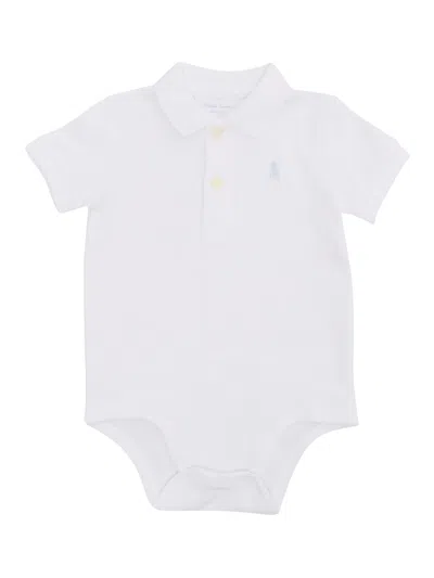 Polo Ralph Lauren Kids' White Polo Bodysuit