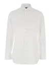 Polo Ralph Lauren White Shirt With Button-down Collar And Pony Embroidery On The Front In White