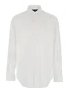Polo Ralph Lauren White Shirt With Button-down Collar And Pony Embroidery On The Front