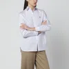 Polo Ralph Lauren White Striped Relaxed-fit Shirt In Multi