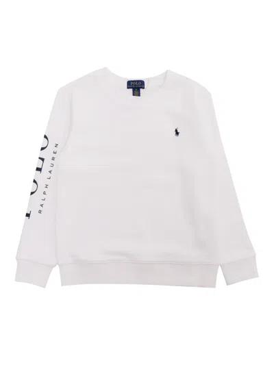 Polo Ralph Lauren Kids' White Sweatshirt