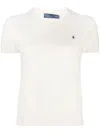 Polo Ralph Lauren Ss Short Sleeve Pullover In White