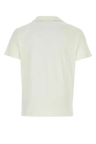 Polo Ralph Lauren White Terry Polo Shirt