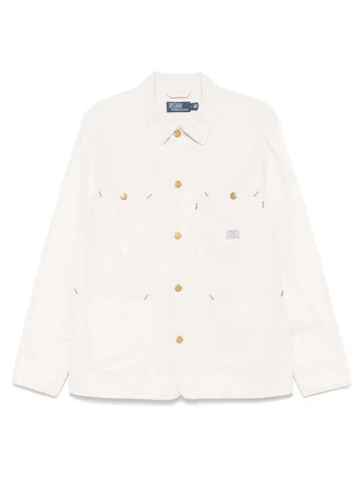 Polo Ralph Lauren White Unlined Field Jacket
