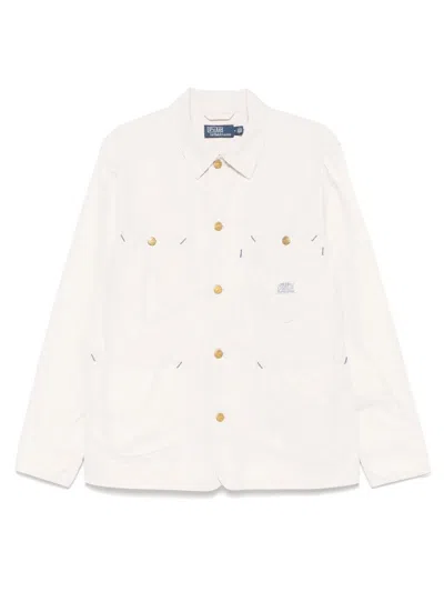 Polo Ralph Lauren White Unlined Field Jacket