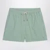 Polo Ralph Lauren Mens Traveller Striped Swim Shorts Raft Green Seersucker Xxl In Green