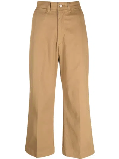Polo Ralph Lauren Wide-leg Cotton Trousers