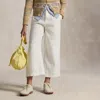 Polo Ralph Lauren Cotton Canvas Carpenter Pant In Deckwash White