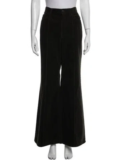 Pre-owned Polo Ralph Lauren Wide Leg Pants In Black
