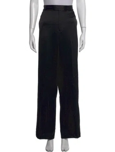 Pre-owned Polo Ralph Lauren Wide Leg Pants W/ Tags In Black