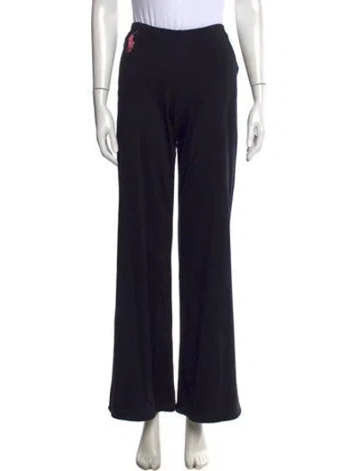 Pre-owned Polo Ralph Lauren Wide Leg Pants W/ Tags In Black