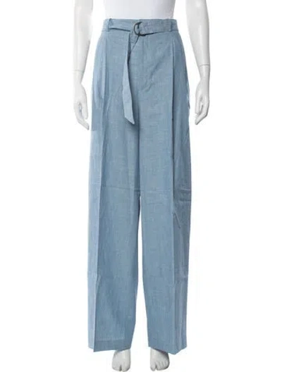 Pre-owned Polo Ralph Lauren Wide Leg Pants W/ Tags In Blue