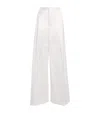 Polo Ralph Lauren Wide-leg Tailored Trousers In White