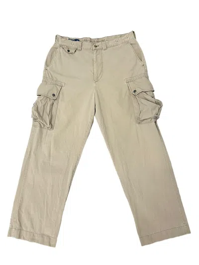 Pre-owned Polo Ralph Lauren Wide Relaxing T Chino Cargo 59 In Sand