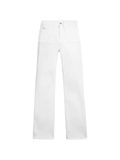 Polo Ralph Lauren Wide-leg Jeans In White