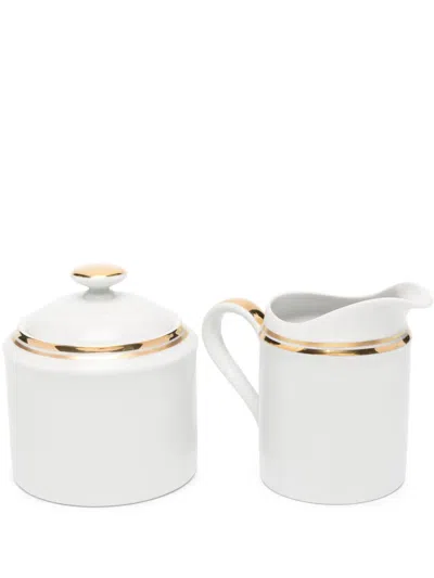 Polo Ralph Lauren Wilshire Porcelain Creamer Set In White