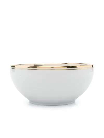 Polo Ralph Lauren Wilshire Porcelain Serving Bowl (24.8cm X 10.8cm) In White
