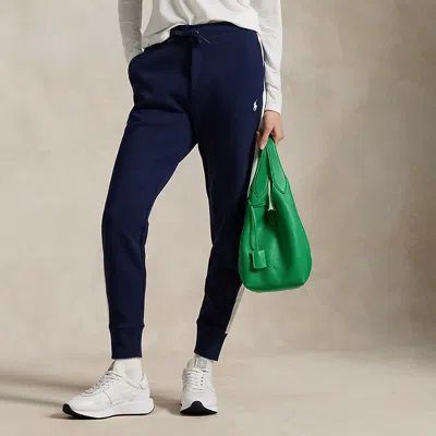 Polo Ralph Lauren Wimbledon Ballperson Jogger Pant In Refined Navy/white