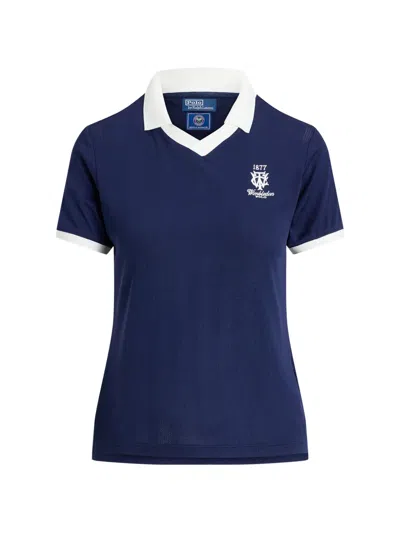 Polo Ralph Lauren Wimbledon Polo Shirt In Black