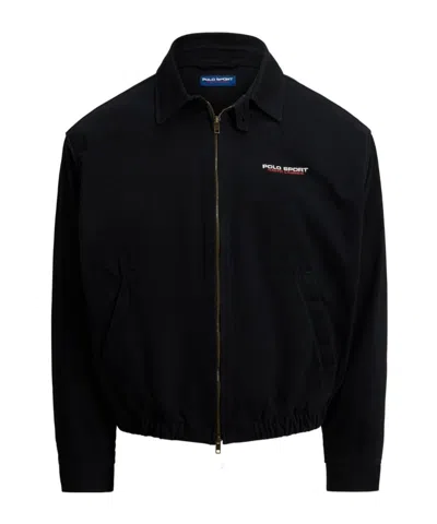 Polo Ralph Lauren Windbreaker In Black