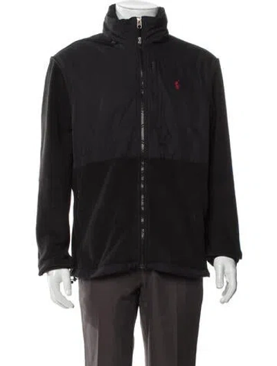 Pre-owned Polo Ralph Lauren Windbreaker In Black