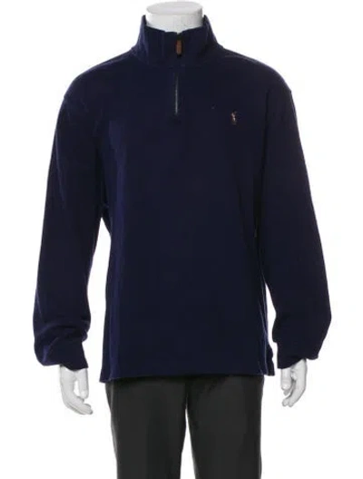 Pre-owned Polo Ralph Lauren Windbreaker In Blue
