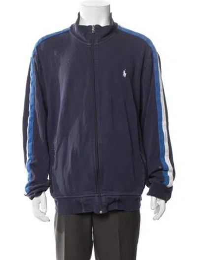 Pre-owned Polo Ralph Lauren Windbreaker In Blue