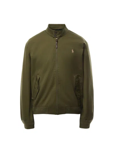 Polo Ralph Lauren Windbreaker Jacket In New Olive